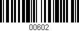 Código de barras (EAN, GTIN, SKU, ISBN): '00602'