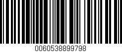 Código de barras (EAN, GTIN, SKU, ISBN): '0060538899798'