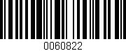 Código de barras (EAN, GTIN, SKU, ISBN): '0060822'