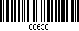 Código de barras (EAN, GTIN, SKU, ISBN): '00630'