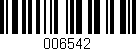 Código de barras (EAN, GTIN, SKU, ISBN): '006542'