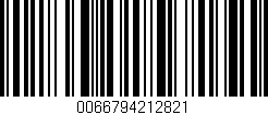 Código de barras (EAN, GTIN, SKU, ISBN): '0066794212821'