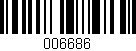 Código de barras (EAN, GTIN, SKU, ISBN): '006686'