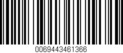 Código de barras (EAN, GTIN, SKU, ISBN): '0069443461366'