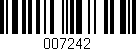 Código de barras (EAN, GTIN, SKU, ISBN): '007242'
