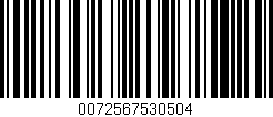 Código de barras (EAN, GTIN, SKU, ISBN): '0072567530504'