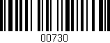 Código de barras (EAN, GTIN, SKU, ISBN): '00730'