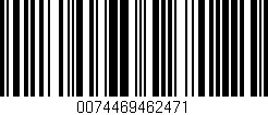 Código de barras (EAN, GTIN, SKU, ISBN): '0074469462471'