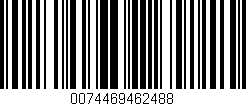 Código de barras (EAN, GTIN, SKU, ISBN): '0074469462488'