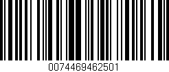 Código de barras (EAN, GTIN, SKU, ISBN): '0074469462501'