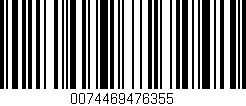 Código de barras (EAN, GTIN, SKU, ISBN): '0074469476355'
