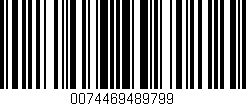 Código de barras (EAN, GTIN, SKU, ISBN): '0074469489799'