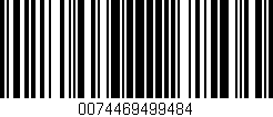 Código de barras (EAN, GTIN, SKU, ISBN): '0074469499484'