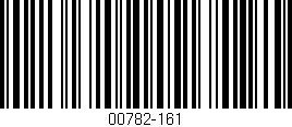 Código de barras (EAN, GTIN, SKU, ISBN): '00782-161'