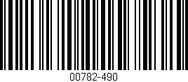 Código de barras (EAN, GTIN, SKU, ISBN): '00782-490'