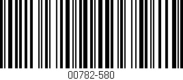 Código de barras (EAN, GTIN, SKU, ISBN): '00782-580'