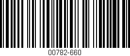 Código de barras (EAN, GTIN, SKU, ISBN): '00782-660'