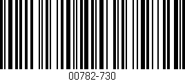 Código de barras (EAN, GTIN, SKU, ISBN): '00782-730'
