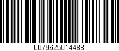 Código de barras (EAN, GTIN, SKU, ISBN): '0079625014488'