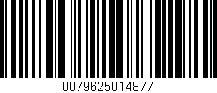 Código de barras (EAN, GTIN, SKU, ISBN): '0079625014877'