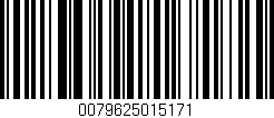 Código de barras (EAN, GTIN, SKU, ISBN): '0079625015171'