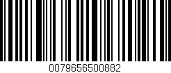 Código de barras (EAN, GTIN, SKU, ISBN): '0079656500882'
