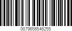 Código de barras (EAN, GTIN, SKU, ISBN): '0079656546255'