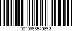 Código de barras (EAN, GTIN, SKU, ISBN): '0079656549652'