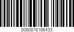 Código de barras (EAN, GTIN, SKU, ISBN): '0080878186433'