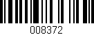 Código de barras (EAN, GTIN, SKU, ISBN): '008372'