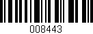 Código de barras (EAN, GTIN, SKU, ISBN): '008443'