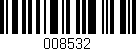 Código de barras (EAN, GTIN, SKU, ISBN): '008532'