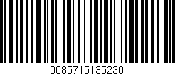 Código de barras (EAN, GTIN, SKU, ISBN): '0085715135230'