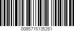 Código de barras (EAN, GTIN, SKU, ISBN): '0085715135261'