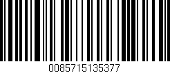 Código de barras (EAN, GTIN, SKU, ISBN): '0085715135377'
