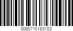 Código de barras (EAN, GTIN, SKU, ISBN): '0085715163103'