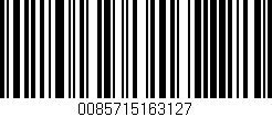 Código de barras (EAN, GTIN, SKU, ISBN): '0085715163127'