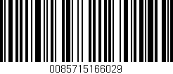 Código de barras (EAN, GTIN, SKU, ISBN): '0085715166029'