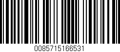 Código de barras (EAN, GTIN, SKU, ISBN): '0085715166531'