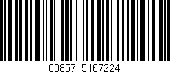 Código de barras (EAN, GTIN, SKU, ISBN): '0085715167224'