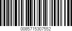 Código de barras (EAN, GTIN, SKU, ISBN): '0085715307552'