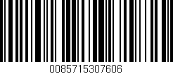 Código de barras (EAN, GTIN, SKU, ISBN): '0085715307606'