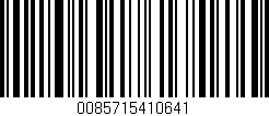 Código de barras (EAN, GTIN, SKU, ISBN): '0085715410641'