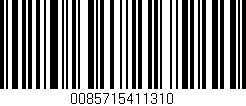 Código de barras (EAN, GTIN, SKU, ISBN): '0085715411310'