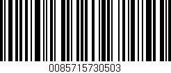 Código de barras (EAN, GTIN, SKU, ISBN): '0085715730503'