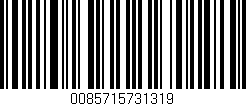 Código de barras (EAN, GTIN, SKU, ISBN): '0085715731319'