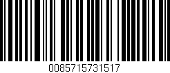 Código de barras (EAN, GTIN, SKU, ISBN): '0085715731517'