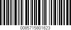 Código de barras (EAN, GTIN, SKU, ISBN): '0085715801623'