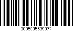 Código de barras (EAN, GTIN, SKU, ISBN): '0085805569877'