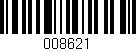 Código de barras (EAN, GTIN, SKU, ISBN): '008621'